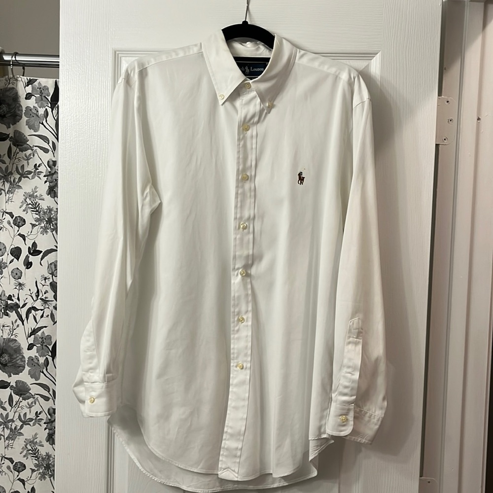 Men’s Long Sleeve Ralph Lauren Dress Shirt